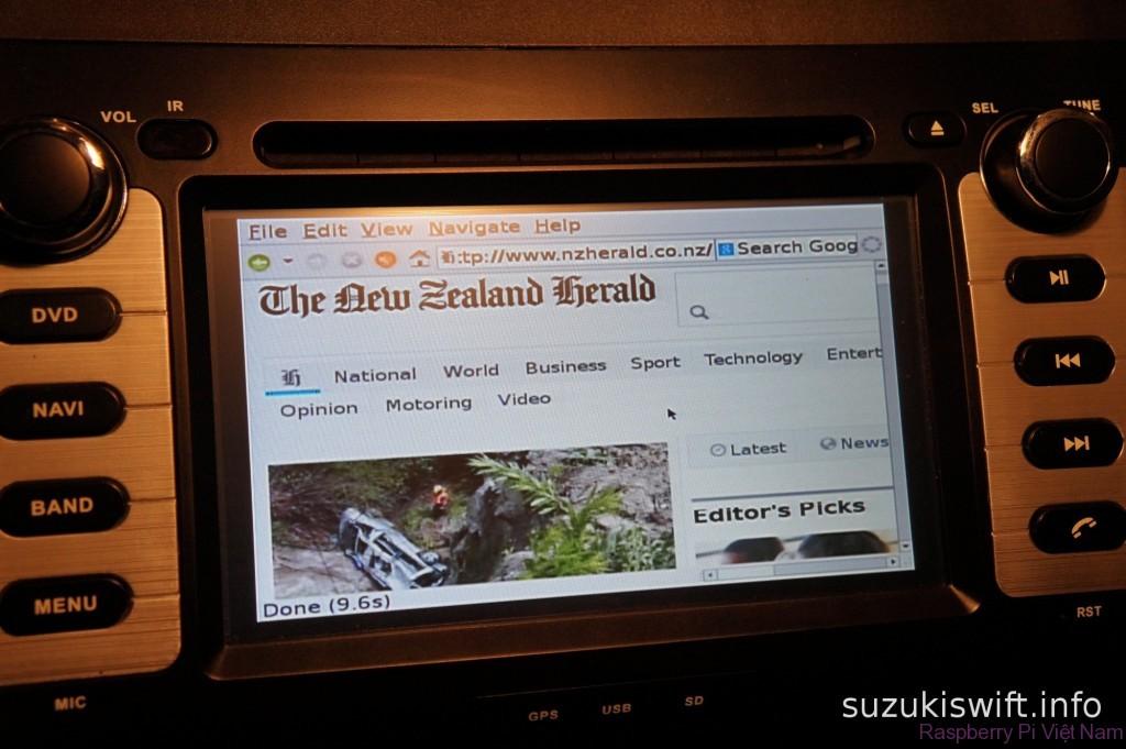 Raspberry-pi-with-internet-connected-in-the-car