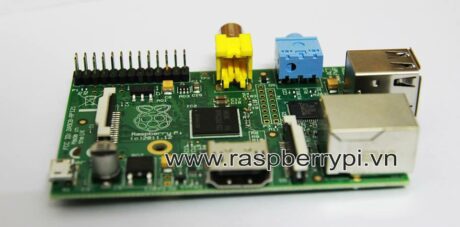 raspberrypi - - Trên tay bo mạch Raspberry Pi type B Rev 2.1 bản UK