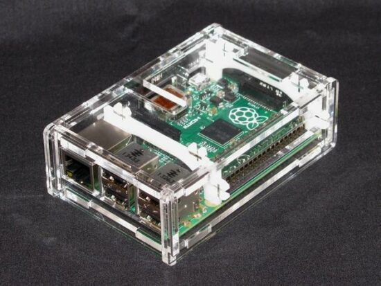 Case mica trong lắp ghép cho Raspberry Pi B+