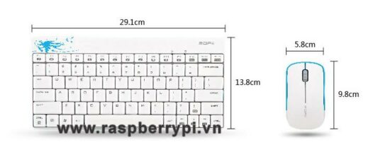 Bàn phím và chuột không dây X210 - Ảnh 2