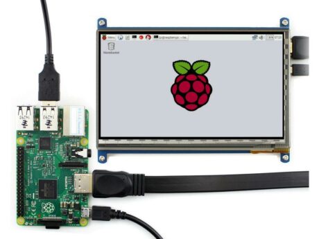 man hinh lcd 7inch 2 - - Thiết lập màn hình 7" WaveShare với Raspberry Pi 3
