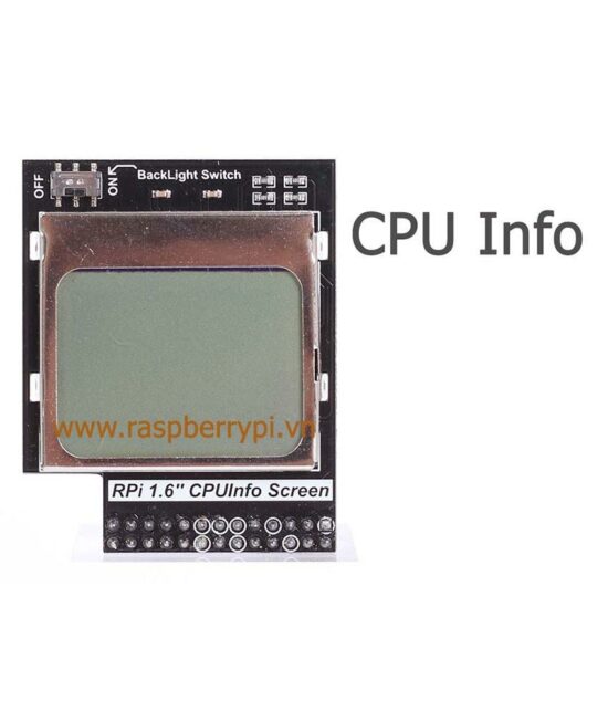 Raspberry Pi CPUInfo Screen - Ảnh 2