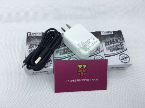 Nguồn Teclast TP-U25 5V - 2.5A cho Raspberry Pi 3