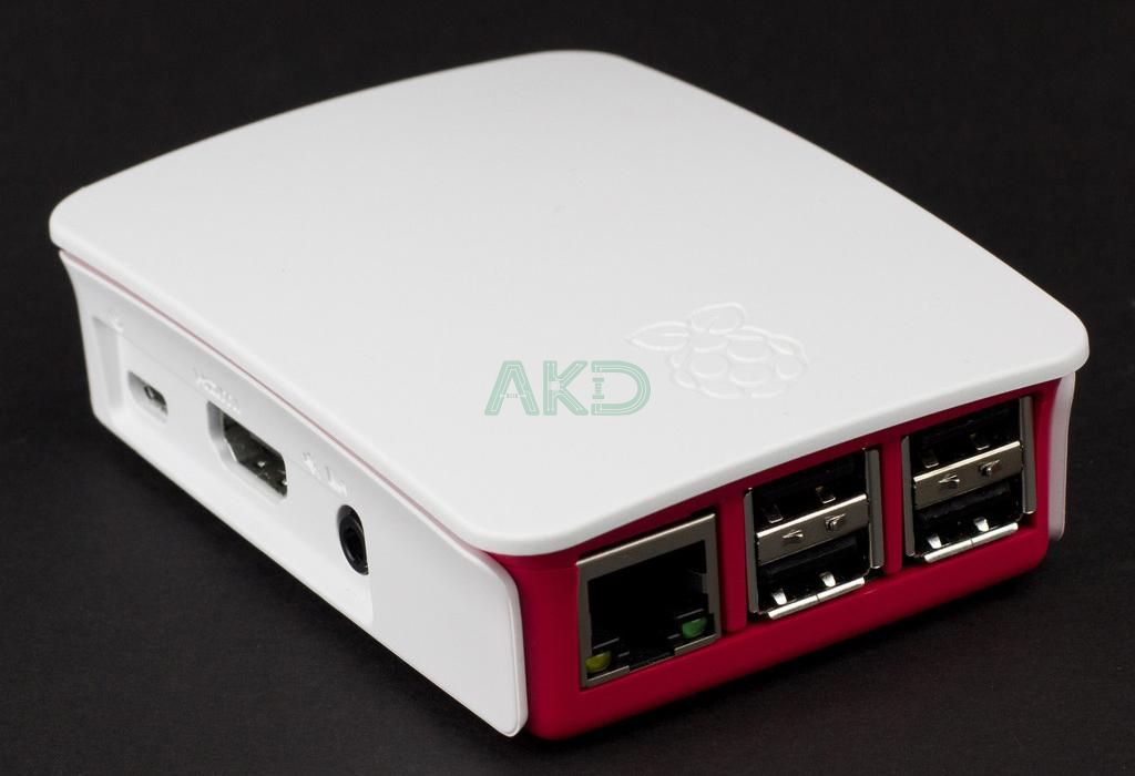 - - Vỏ case chính hãng Raspberry Pi 3