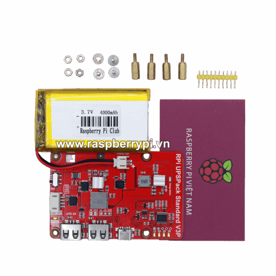 Raspberry Pi UPS V3P - Ảnh 6