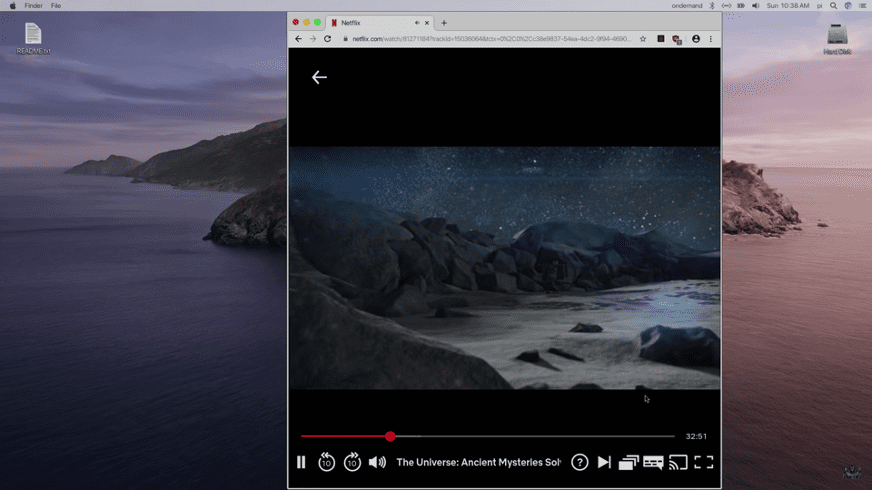 Netflix trên iRaspbian. Nguồn: ETA Prime
