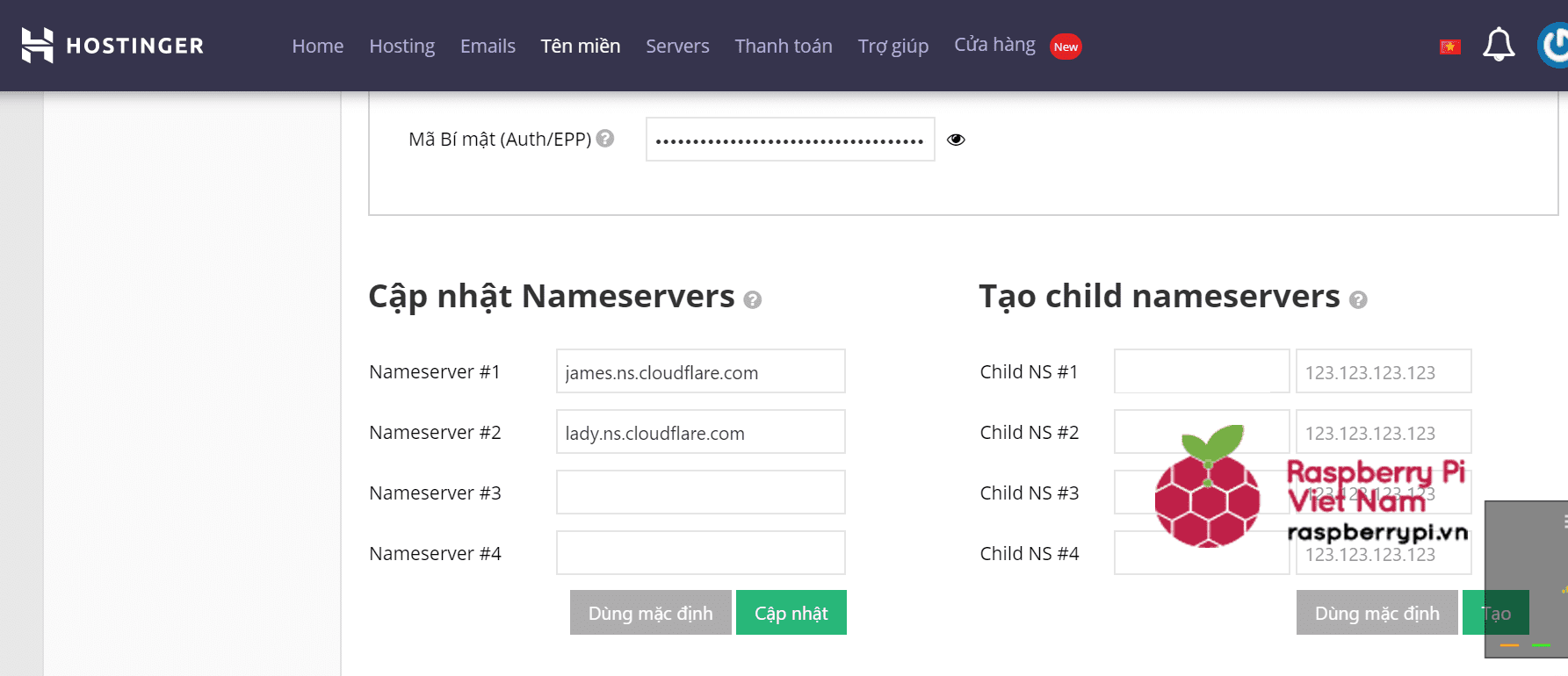 DynDNS với Cloudflare