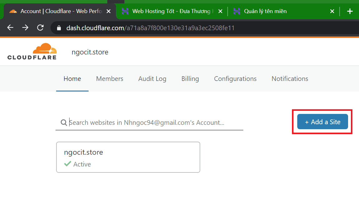 DynDNS với Cloudflare