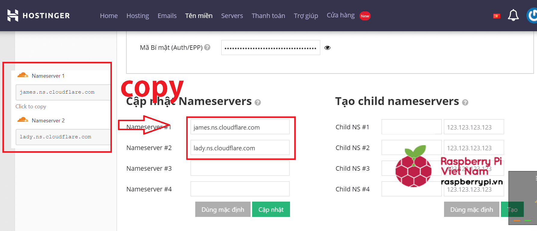 DynDNS với Cloudflare