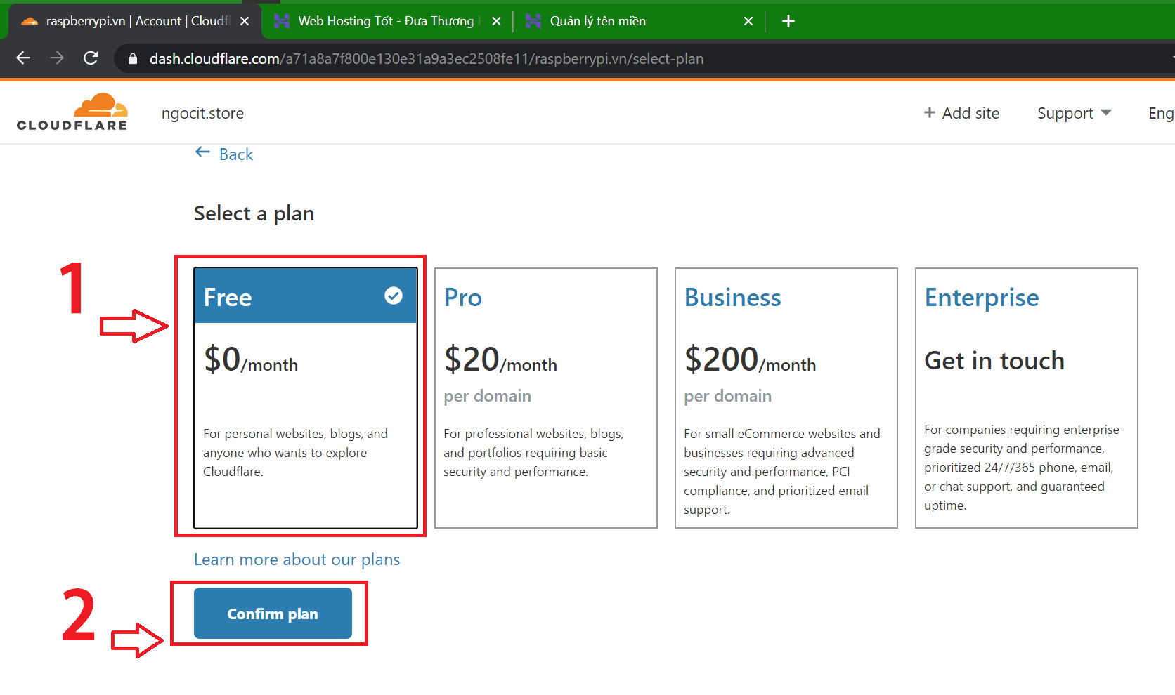 DynDNS với Cloudflare