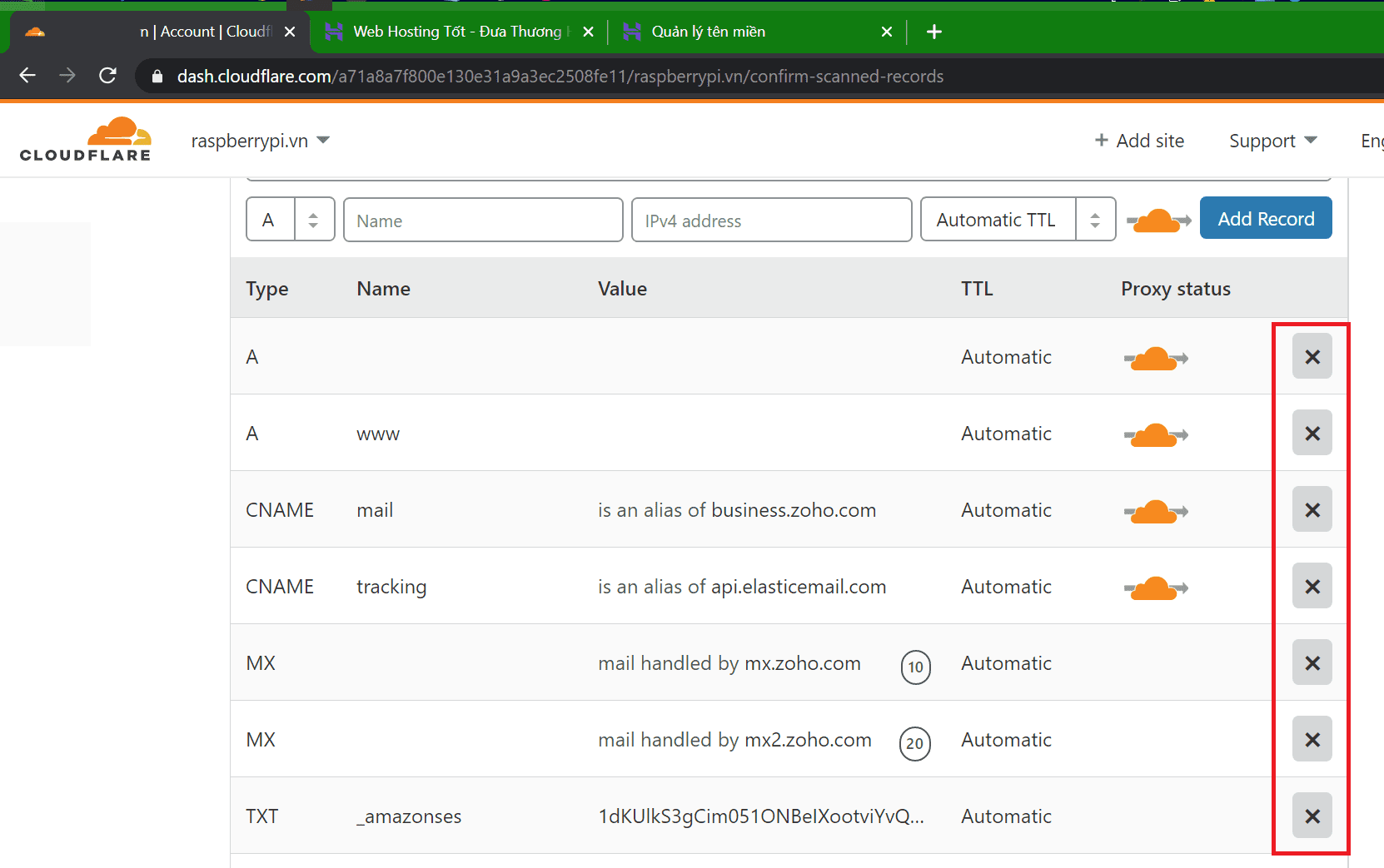 DynDNS với Cloudflare