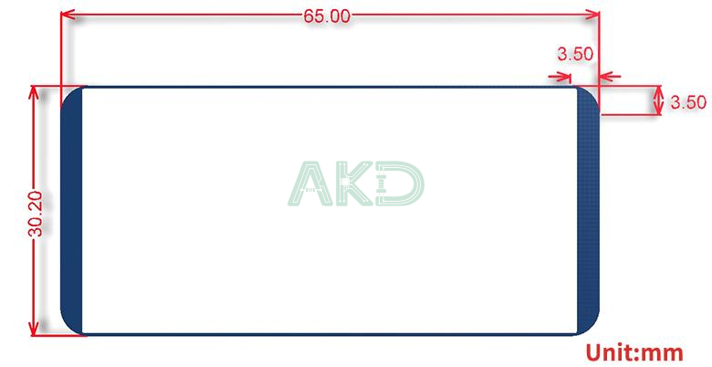 Màn hình E-Ink 3 màu 212×104 2.13inch HAT (B)