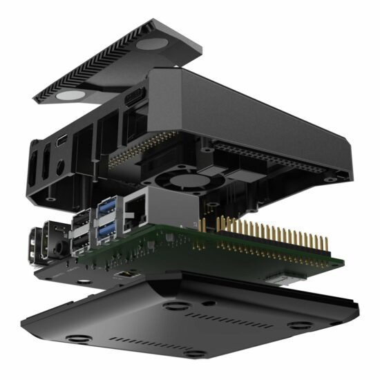 Vỏ nhôm Argon ONE V2 Raspberry Pi 4 - Ảnh 8