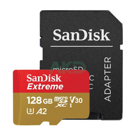 Thẻ Nhớ MicroSDXC SanDisk Extreme V30 A2 128GB 160MB/s