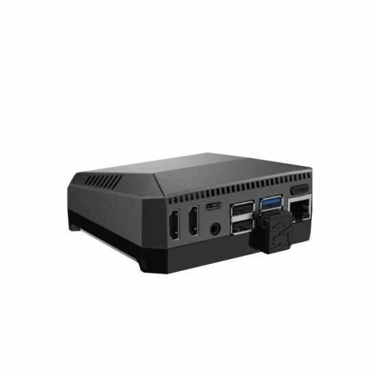 Vỏ Argon One M.2 Raspberry Pi 4 - Tích hợp khe cắm SSD M2 SATA - Ảnh 4