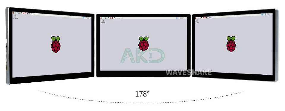 9inch Display - - Màn hình cảm ứng 9" - Độ phân giải 2K, IPS, Mini HDMI, tích hợp loa