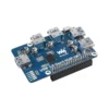 USB 3.2 Gen1 HUB HAT Raspberry Pi