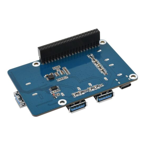 USB 3.2 Gen1 HUB HAT Raspberry Pi - Ảnh 4