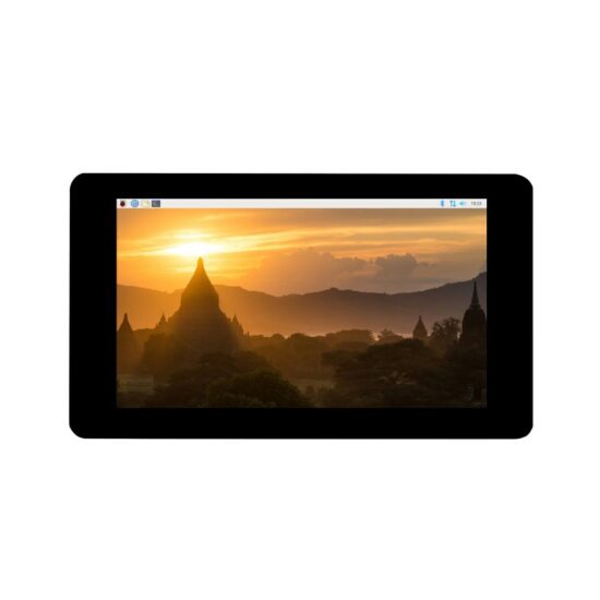Màn hình cảm ứng điện dung 7inch - IPS, kết nối DSI, độ phân giải 1024×600 - Kèm vỏ case - Ảnh 5