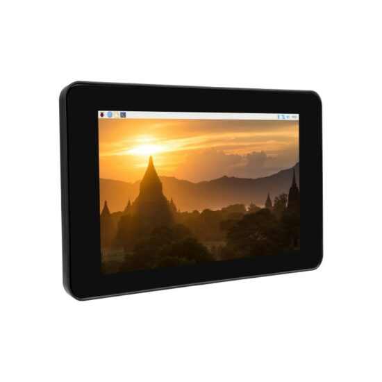 Màn hình cảm ứng điện dung 7inch - IPS, kết nối DSI, độ phân giải 1024×600 - Kèm vỏ case - Ảnh 3