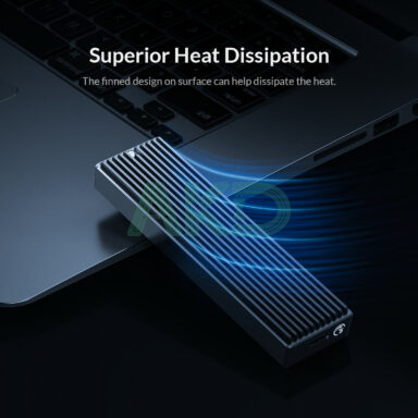 SSD Box Orico m2pf c3 06 384x384 1 - - Box di động SSD M.2 NGFF SATA III to USB 3.1 Gen1 Orico M2PF-C3-BK Aluminum