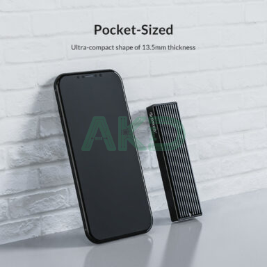 SSD Box Orico m2pf c3 08 384x384 1 - - Box di động SSD M.2 NGFF SATA III to USB 3.1 Gen1 Orico M2PF-C3-BK Aluminum