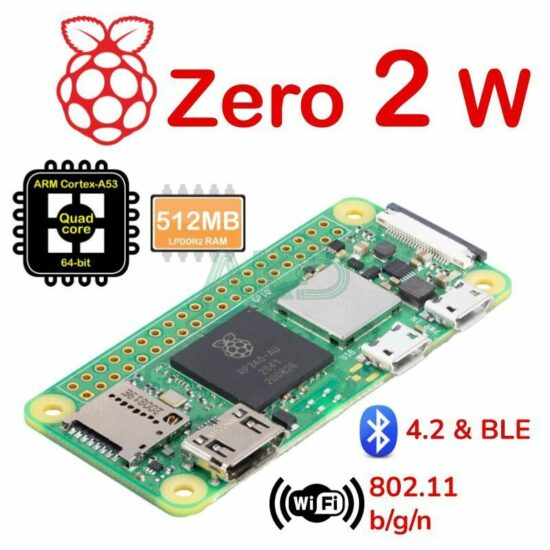 Raspberry Pi Zero 2 W (Wireless)