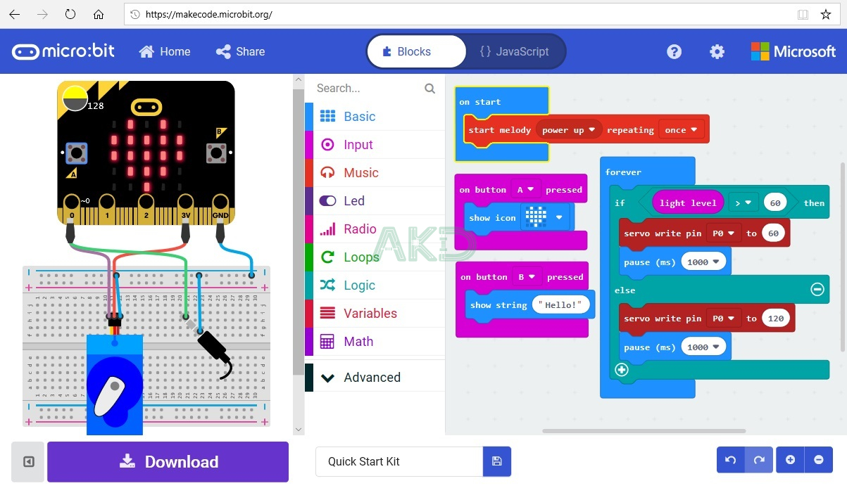 Microbit Quick Start Kit 4 1 - - Bộ Kit Micro:bit Junior