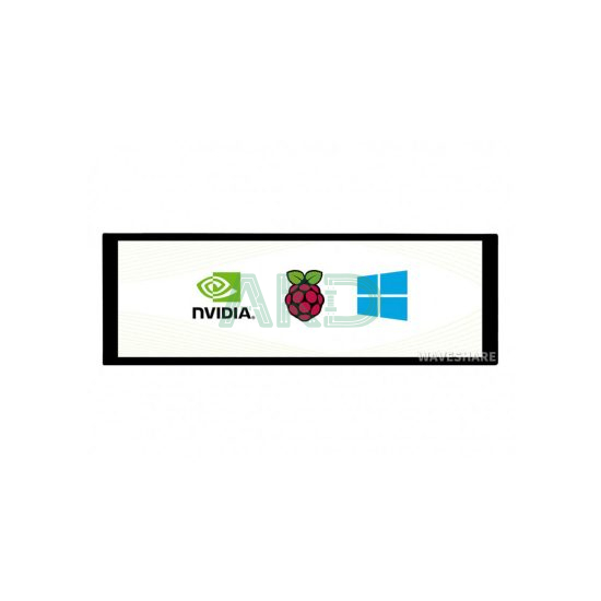 Màn hình cảm ứng điện dung 7.9" - IPS, kính cường lực, độ phân giải 400x1280, kết nối HDMI