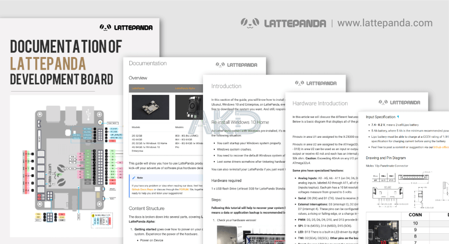 LattePanda 2 Delta 432 19 - - Máy tính LattePanda 2 Delta 432 - 4GB RAM/32GB eMMC - Tặng Win 10 Pro bản quyền