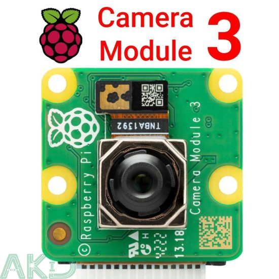 Raspberry Pi Camera Module V3 - 12MP - Ống kính Lấy nét Tự động