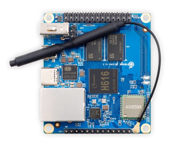 Máy tính nhúng Orange Pi Zero 2 - CPU H616, RAM 1GB