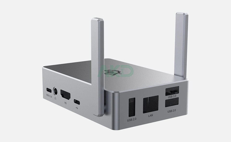 OPi5 Alumium Case Details 2 1 - - Vỏ nhôm chính hãng cho Orange Pi 5, 5B