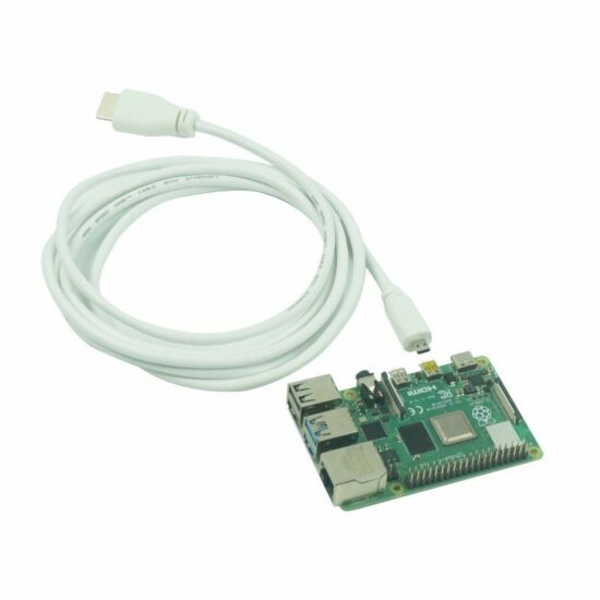 Cáp MicroHDMI - HDMI chính hãng cho Raspberry Pi độ dài 2m - Ảnh 2
