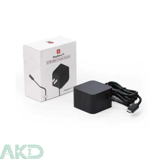 Nguồn chính hãng Raspberry Pi 5 USB-C PD (Power Delivery) 27W