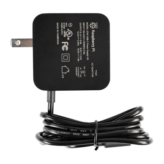 Nguồn chính hãng Raspberry Pi 5 USB-C PD (Power Delivery) 27W - Ảnh 4