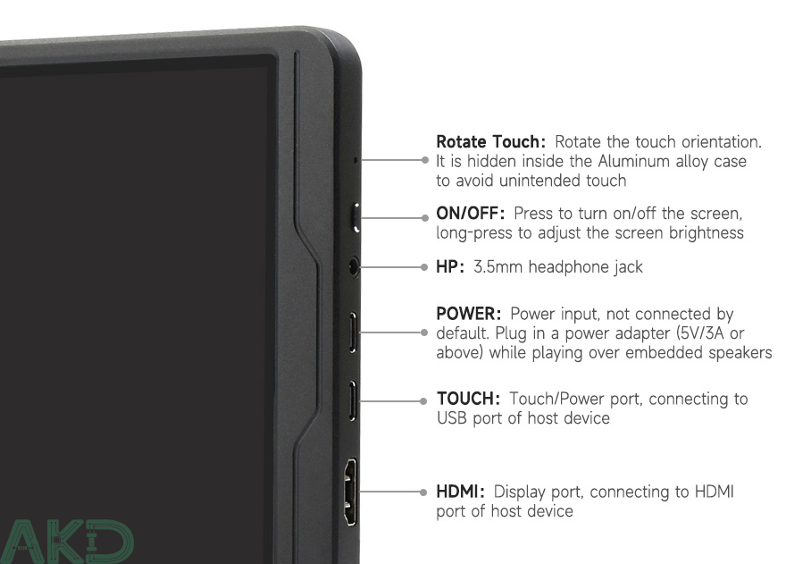 man 9inch 2K 10 1 - - Màn hình cảm ứng điện dung 8 inch 2K 1536 × 2048 Pixel, kính cường lực liên kết quang học