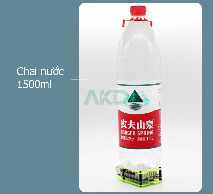 RPi5 Acrylic Case Test 1 - - Vỏ Acrylic mờ nhiều màu Raspberry Pi 5 - Tương thích Active Cooler