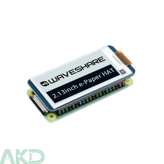 Màn hình E-Ink 250x122, 2.13inch HAT cho Raspberry Pi