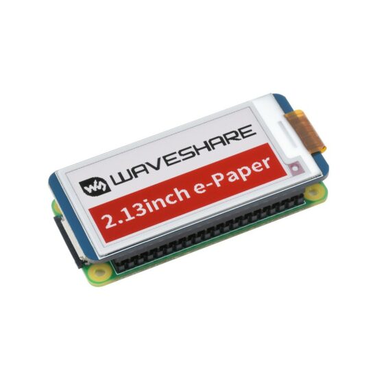 Màn hình e-ink HAT (B) 2.13inch, 250x122 pixel, 3 màu Đỏ/Đen/Trắng, kết nối SPI - Ảnh 7