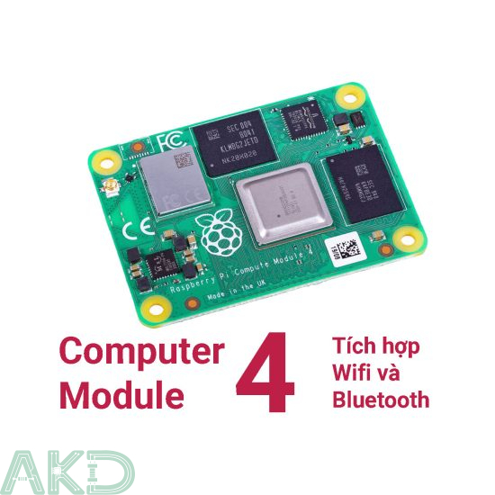 Trang chủ 114 Raspberry Pi Compute Module 4 (CM4) Wireless