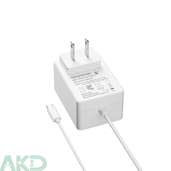 Nguồn GaN USB-C 27W cho Raspberry Pi 5 5.1V 5A, hỗ trợ PD