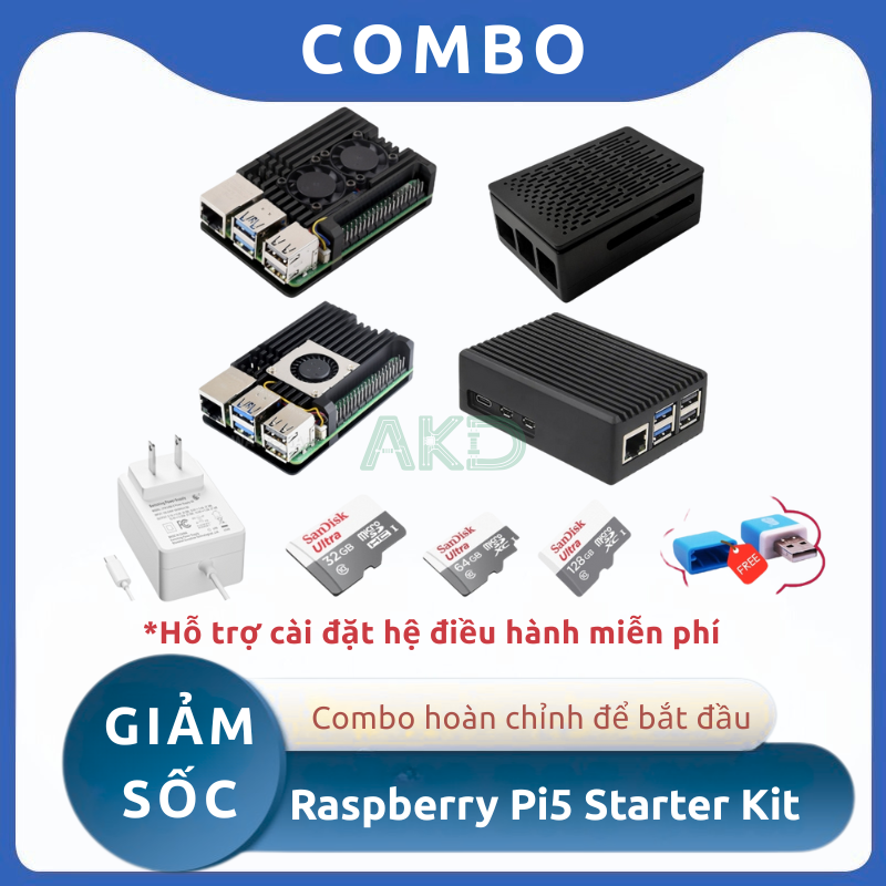 Raspberry Pi 5 Starter Kit 5 Raspberry Pi 5 Starter Kit