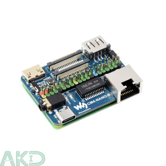 Bo mạch Nano Base (B) cho Raspberry Pi Compute Module 4