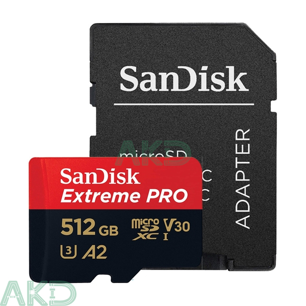 Thẻ Nhớ MicroSD SanDisk Extreme Pro V30 A2 512GB