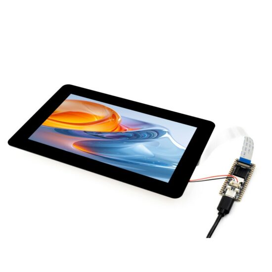 Màn hình cảm ứng điện dung 7" DSI, 1280×720 pixel, IPS, Kính cường lực liên kết quang học - Ảnh 4
