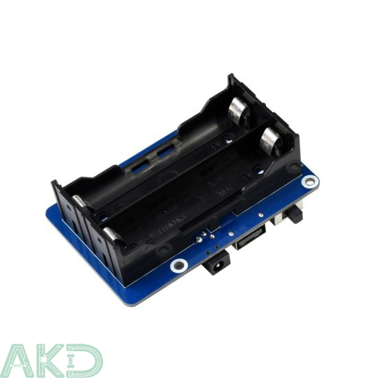 UPS HAT (B) cho Raspberry Pi - Đầu ra 5V 5A - Đầu nối chân Pogo