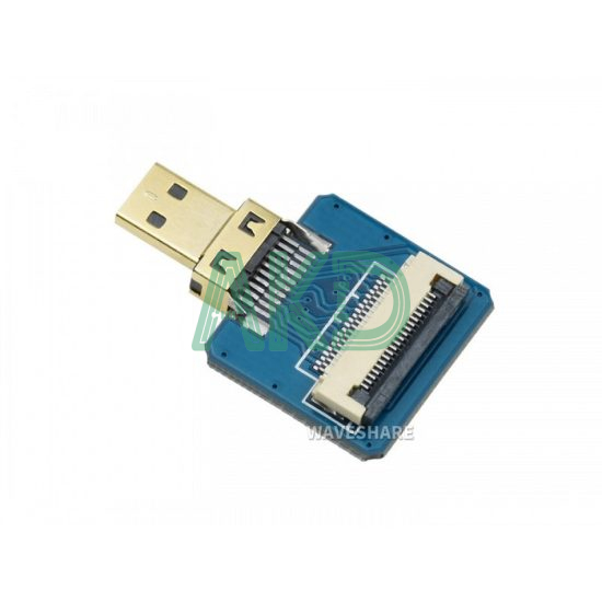 Cáp HDMI DIY: Bộ chuyển đổi Micro HDMI dạng ngang