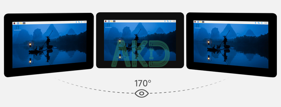 7 DSI TOUCH A details 5 1 - - Màn hình cảm ứng điện dung DSI 7 inch (H) kèm vỏ, 1280 × 720 Pixel, tấm nền IPS