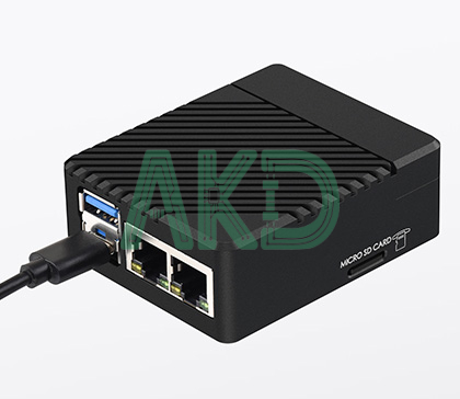 CM5 DUAL ETH MINI details 19 4 1 - - Mạch mở rộng 2 cổng Gigabit Ethernet kèm vỏ và nguồn cho Raspberry Pi CM5